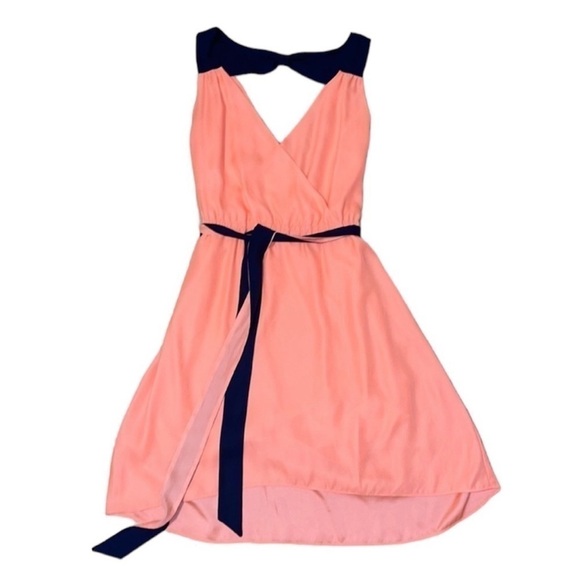 American Eagle Size Small Coral Pink Open Back Dress - Picture 2 of 9